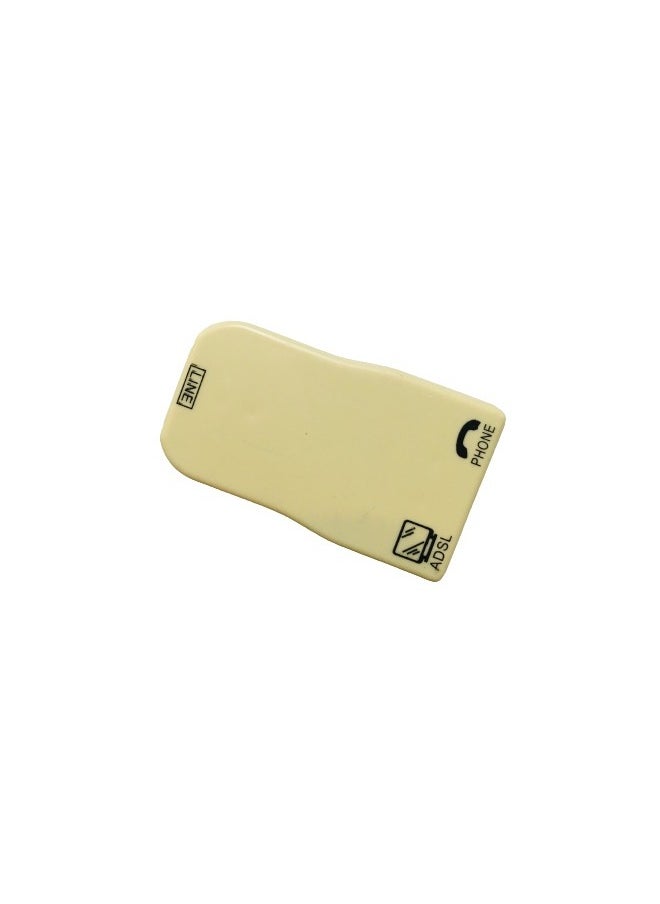 Taimi - DSL Filter Phone Jack Splitter DSL Splitter Filter Z-Blocker for Phone Line pack of 2 - Image 1