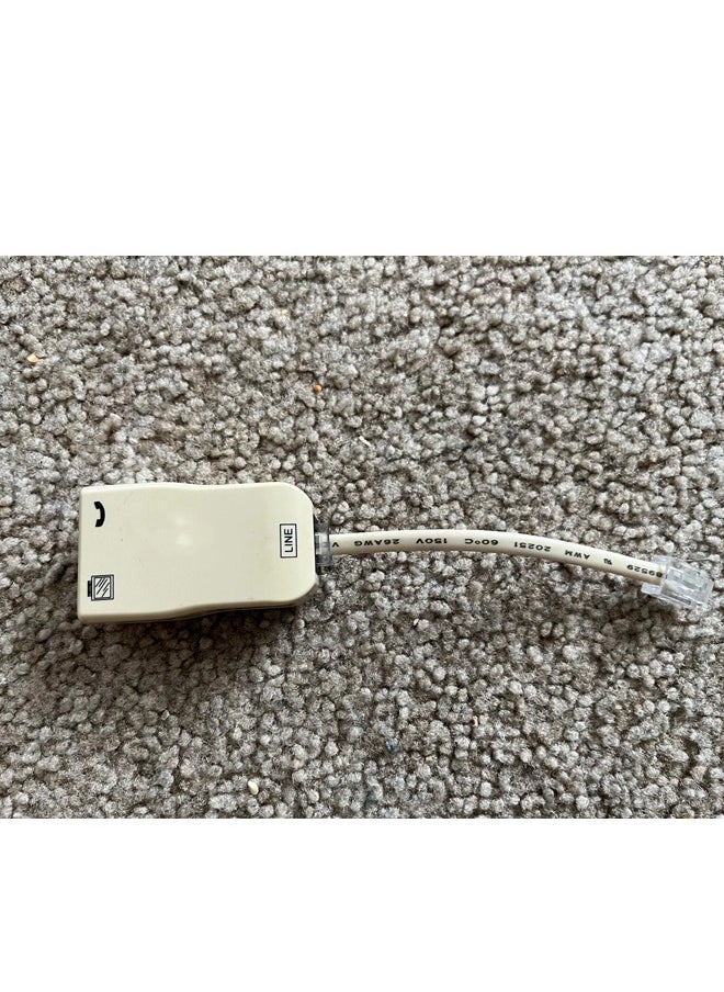 Taimi - DSL Filter Phone Jack Splitter DSL Splitter Filter Z-Blocker for Phone Line pack of 2 - Image 1