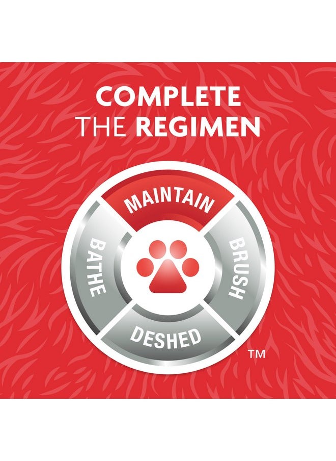 FURminator Tub-Free Deshedding Foam Comb, 3 Ounces, Grooming Comb for Dogs Helps Freshen Coat and Reduce Odors with No Rinsing