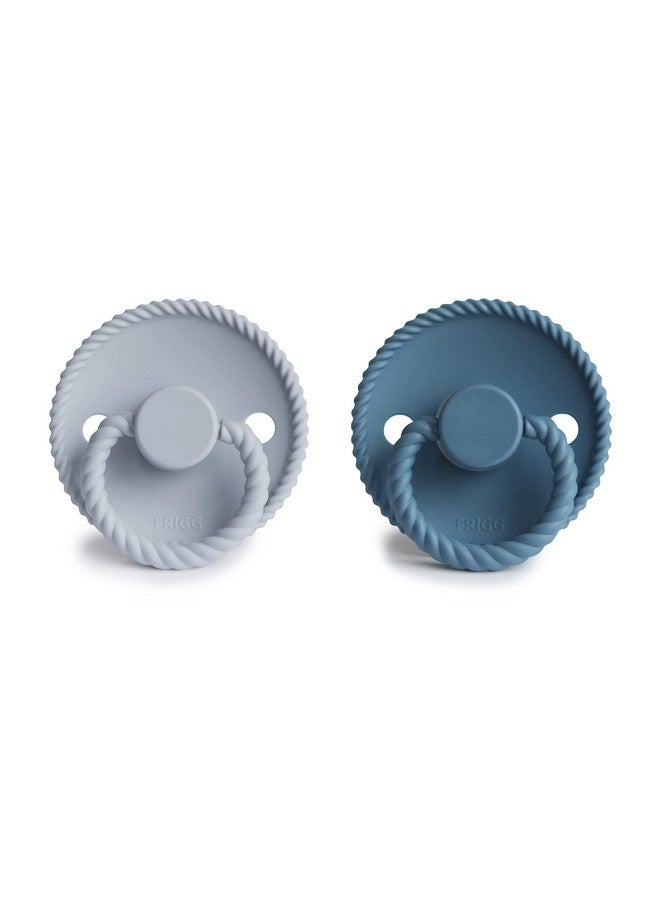 فريج لهاية فريج روب للأطفال من السيليكون الناعم الحريري | صنع في الدنمارك | خالية من مادة BPA (لون المحيط/أزرق بودرة، من ٦ إلى ١٨ شهرًا) - Image 1