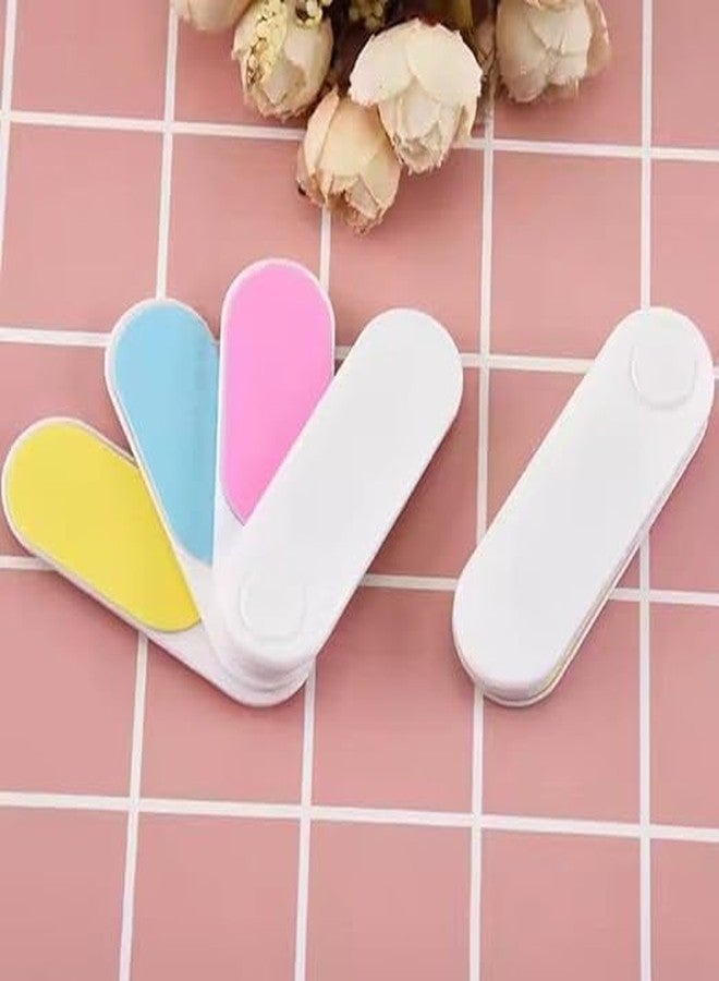Doville 4-Way Mini Folding Nail Buffer & File | Portable Manicure Pedicure Tool | Compact Travel Nail Care Set - Image 3