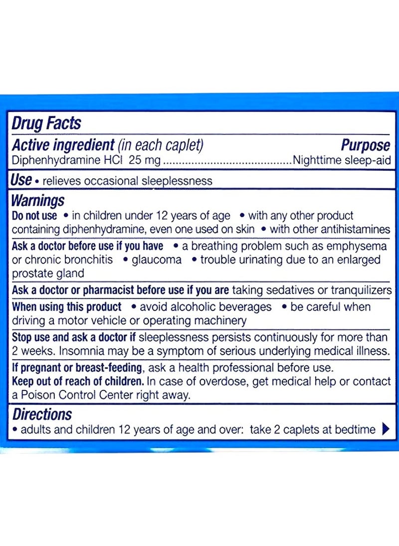 Nytol Quick Caps With Diphenhydramine Hcl Nighttime Sleep Aid 32 Caplets  - Image 2