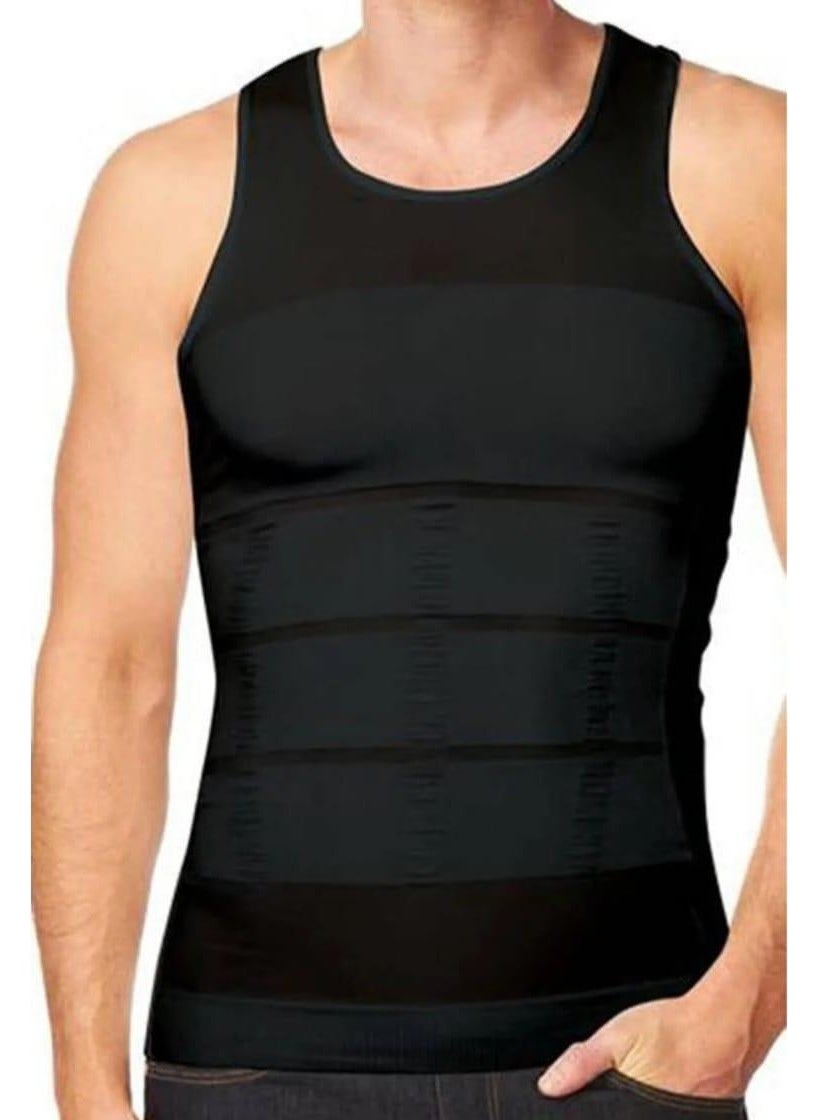 Liza 500 Men's Belly Size Minimizing Corset Undershirt 1 Piece 
