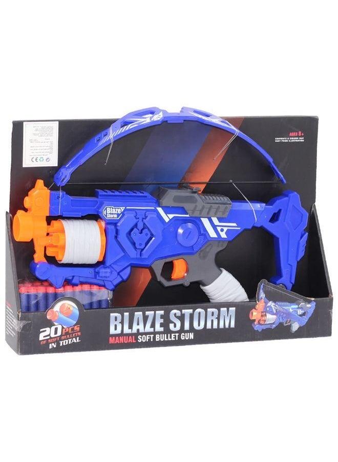 OKO Blaze Storm Manual Soft Bullet Gun 