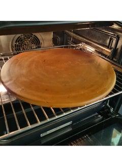 Generic Terracotta Clay Pizza Stone - Round 35cm  - Image 2