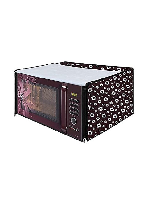 Nitasha Waterproof Dustproof Cover for Whirlpool 27 L Convection Microwave Oven 27L Crisp STEAM Conv MW OvenMS Design NO NIT04