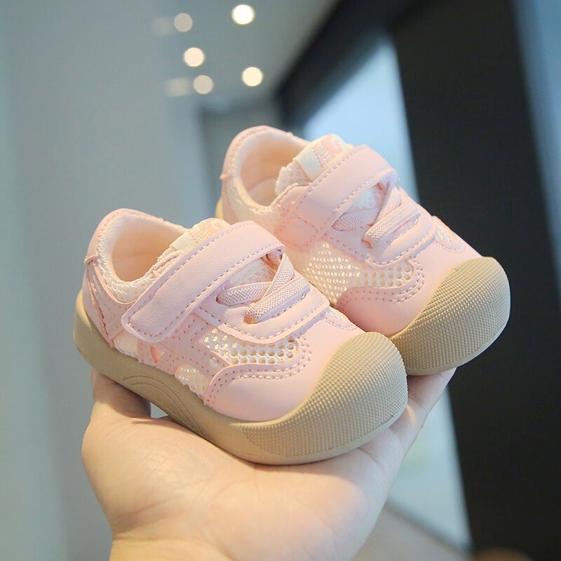 Mesh Sneakers Lightweight Flexible Sole Walking Shoes For Kids Indoor And Outdoor Activities - Image 4