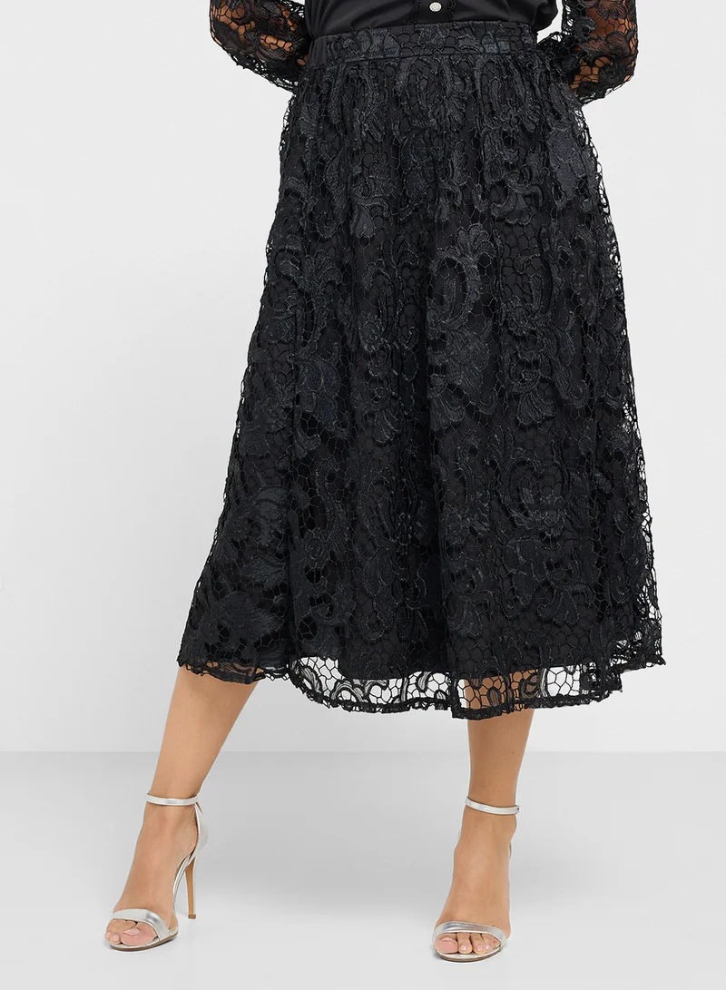 ELLA Lace Top & Skirt Set