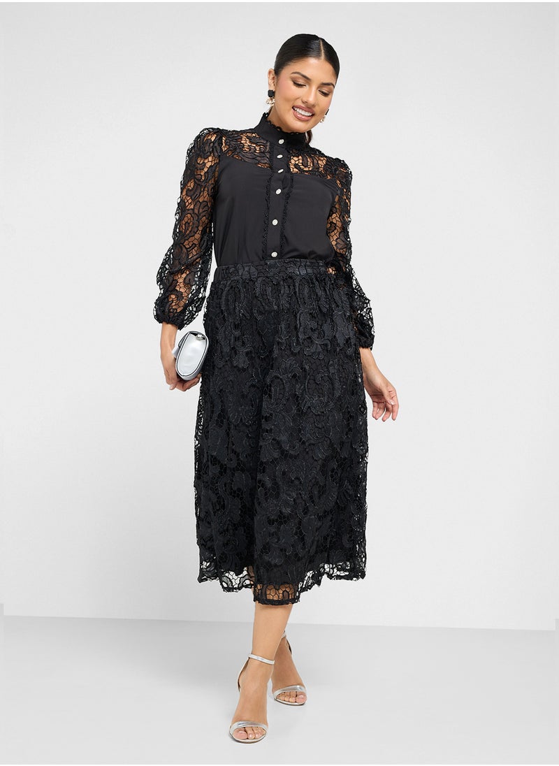 ELLA Lace Top & Skirt Set  - Image 5