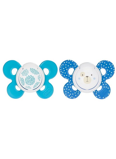 Physioforma Utra Ergonomic Pacifier For Babies (6-16 Months) (1 Pc) (Any Colour) | Baby Teether/ Soother With Unique Shape To Support Baby'S Breathing | Soft Silicon Material | Bpa Free (Blue)