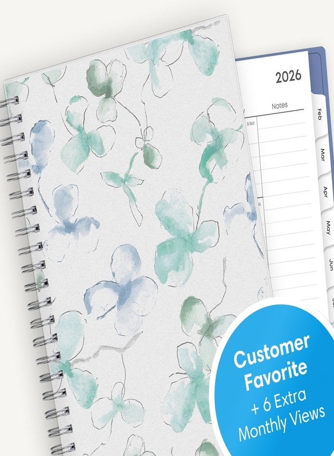 Blue Sky 2026 Weekly and Monthly Planner Calendar, January 2026 - December 2026, 5" x 8", Flexible Frosted Cover, Laminated Tabs, Durable Twin Wire Binding, Lindley - Image 5