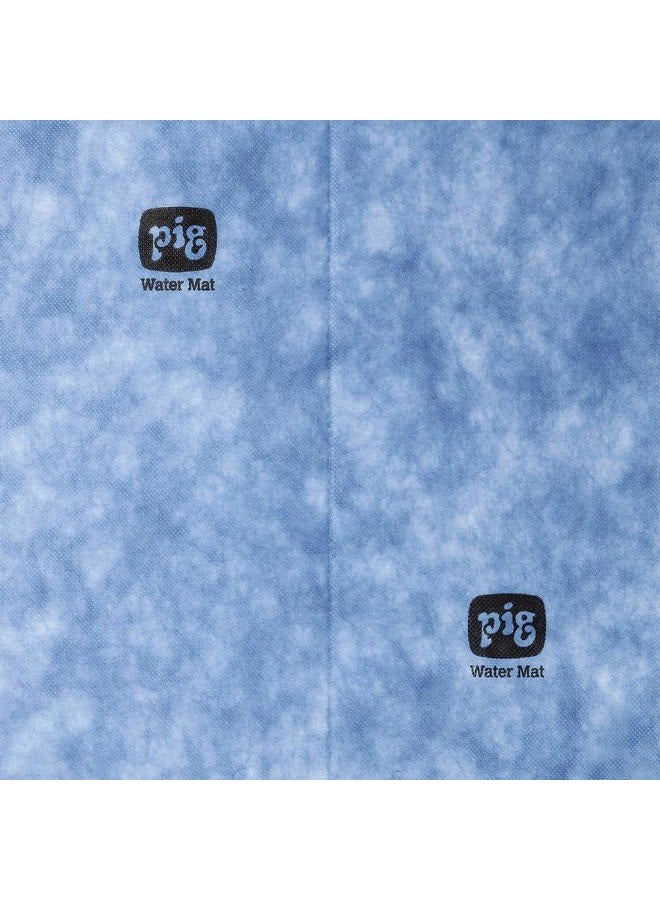 PIG Water Absorbent Pads | Super Water Absorbing Mat Pads for Basements and Garages | New and Improved Water Mats by New Pig | Heavy Duty | Wringable and Reusable | Superfast Wicking | 15" x 19" (5-Pack) - Image 2