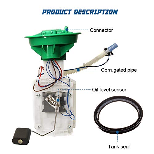 Apeixoto Fuel Pump Replacement Compatible with 2002 2003 2004 2005 MIni Cooper L4 1.6L Engine with Replacement OE Part # E8594M SP5010M - Image 4