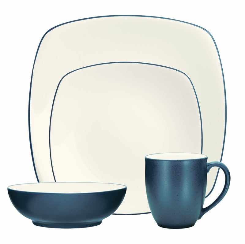 Noritake 4-Piece colorwave Square Place Setting  Blue