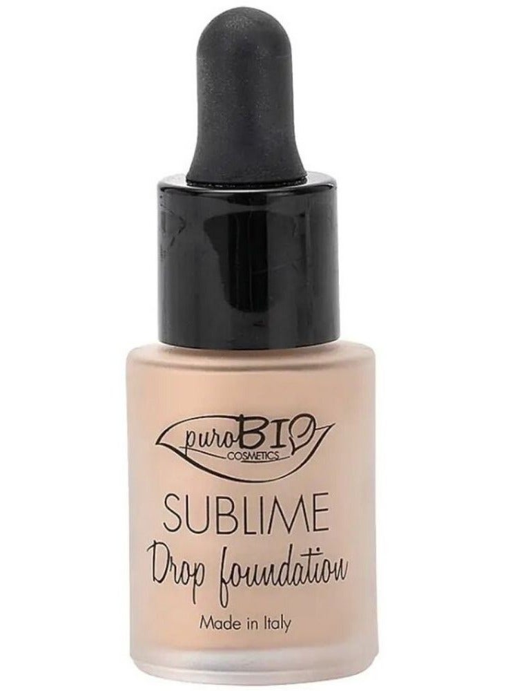 puroBio Sublime Drop Foundation Ultra-Fluid 02 Neutro 19g - Image 1