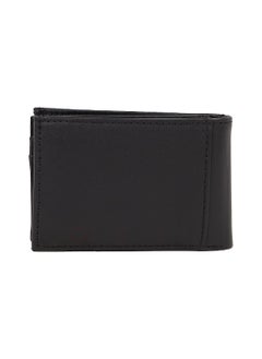 TOMMY HILFIGER Men's Eton Small Sleek Bifold Leather Wallet, Black  - Image 4