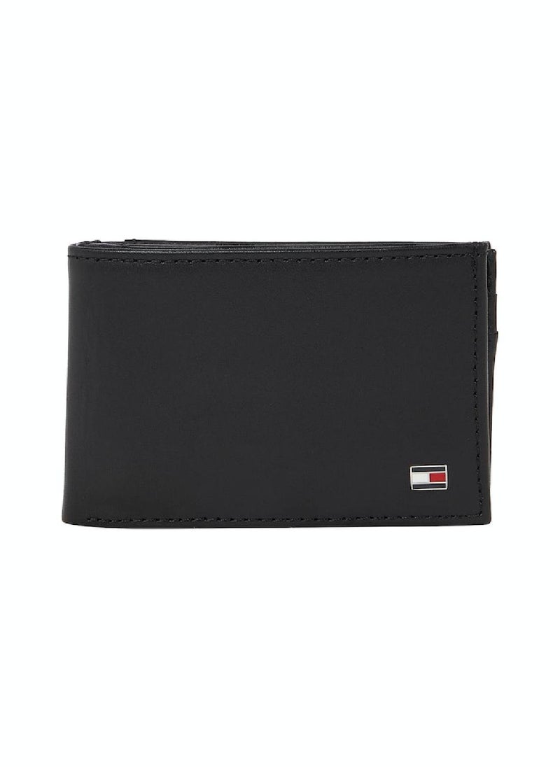 Men's Eton Small Sleek Bifold Leather Wallet, Black - pzsku/Z4BA32F69423021FA8377Z/45/_/1724216611/0555eb9e-d8c6-4c80-a96a-46b41f349a24