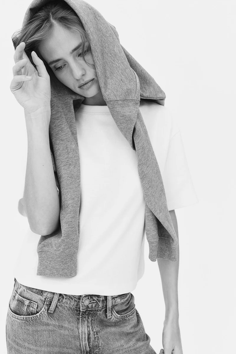 اتش اند ام Boxy T-shirt