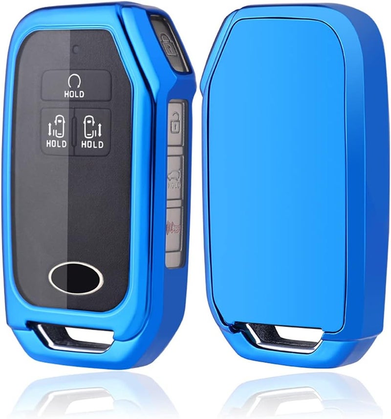 Muxkenper Key Fob Cover for Kia Models - Blue - Image 5