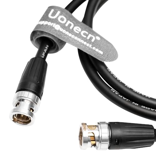 Uonecn 12G HD SDI Video Coaxial Cable BNC Male to Male for 4K Video Camera 39'' - Image 4