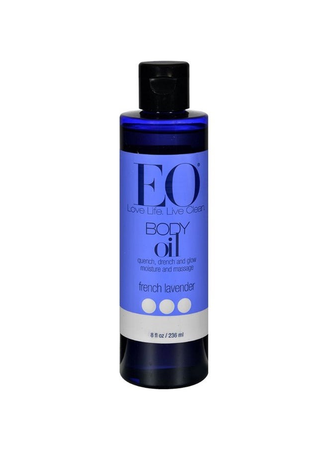 EO Products Everyday French Lavender Body Oil, 8 Ounce - 3 per case. 