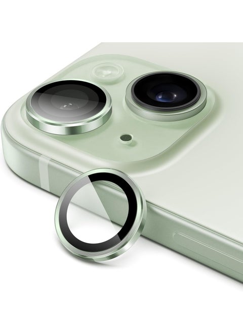 Camera Lens Protector for iPhone 15 and iPhone 15 Plus Green