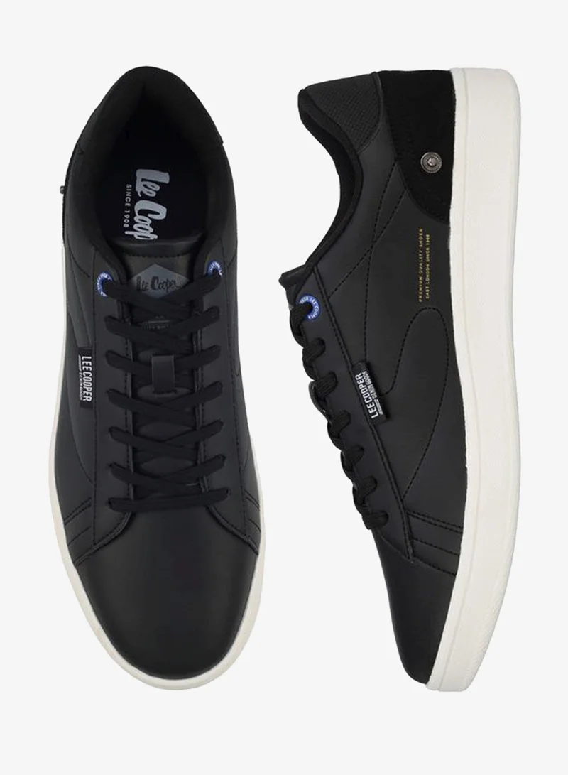 Men Lace-Up Ankle Sneakers