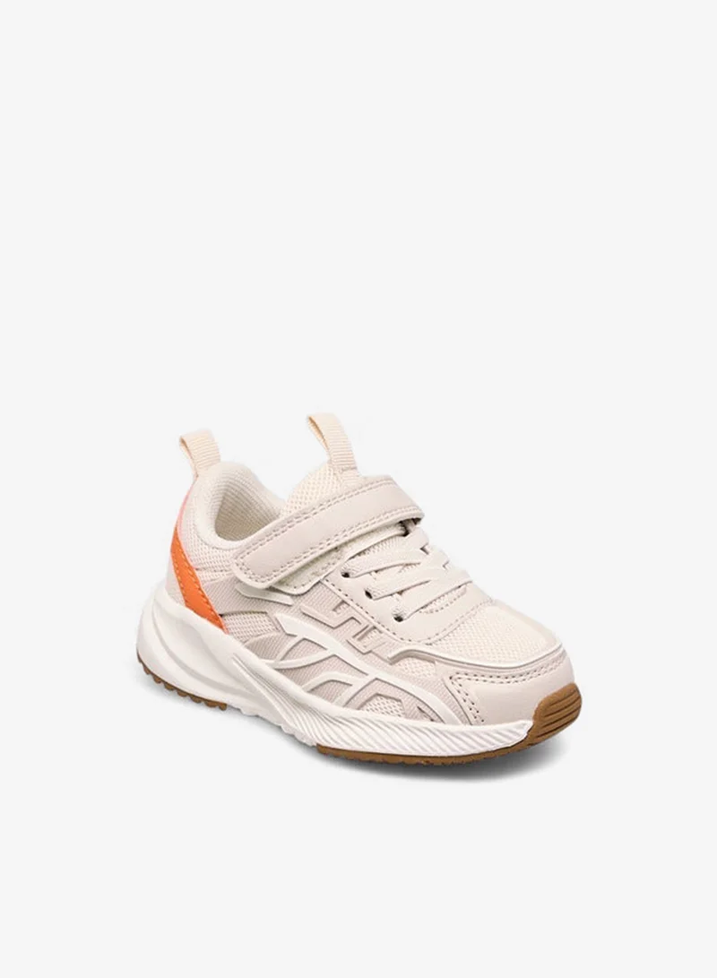 جونيورز سنيكرز أولاد بنعل خارجي بنقوش مع إغلاق بشريط لاصق