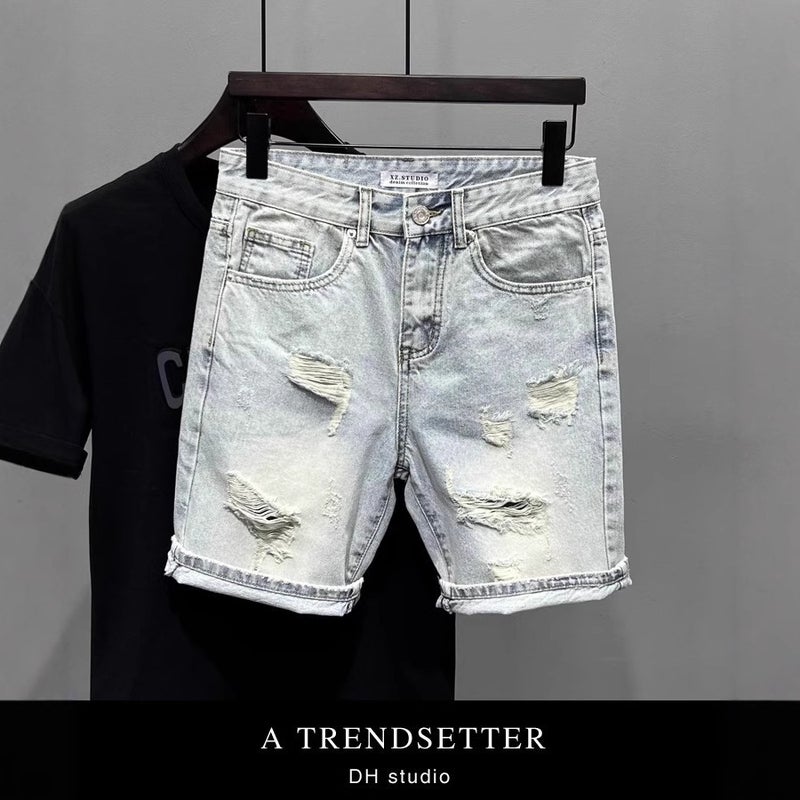 Unisex Classic Denim Jeans Loose Fit Daily Outdoor Wear - Image 3