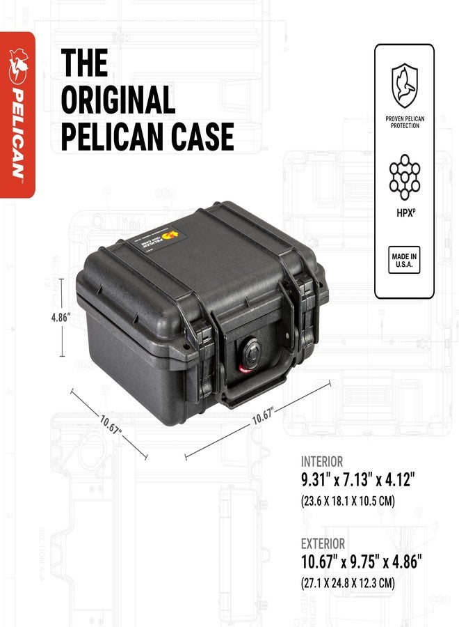 Pelican 1200 Case With Foam (OD Green) - Image 3