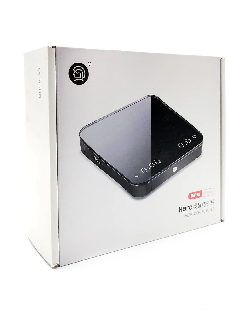 zeroHero zeroHero E-smart coffee scale - black  - Image 4