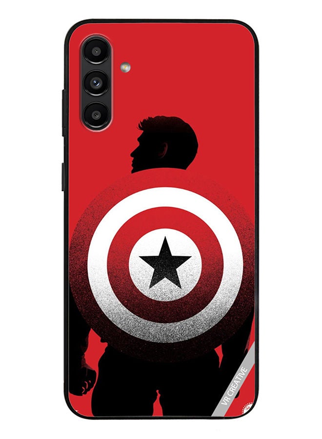 VR CREATIVE Protective Case Cover For Samsung Galaxy A13 5G Captain America Design Multicolour - Image 1