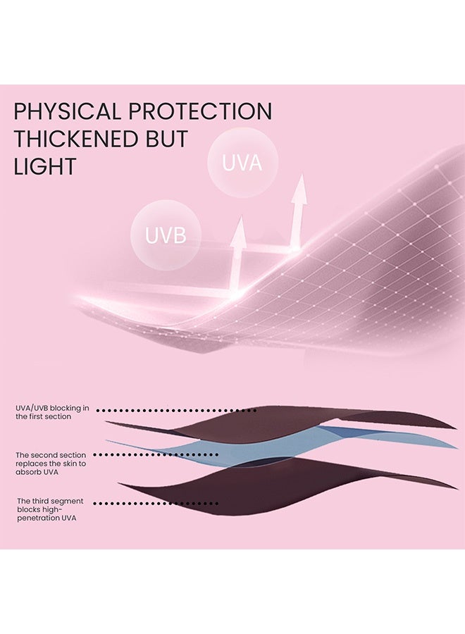 إيلهو قفازات للأشعة فوق البنفسجية لمبة مسمار الهلام, قفازات مضادة للأشعة فوق البنفسجية لمبة مسمار الهلام, قفازات حماية احترافية UPF99+ للأشعة فوق البنفسجية لطلاء الأظافر قفازات حماية شمس الصيف (أسود) - Image 4