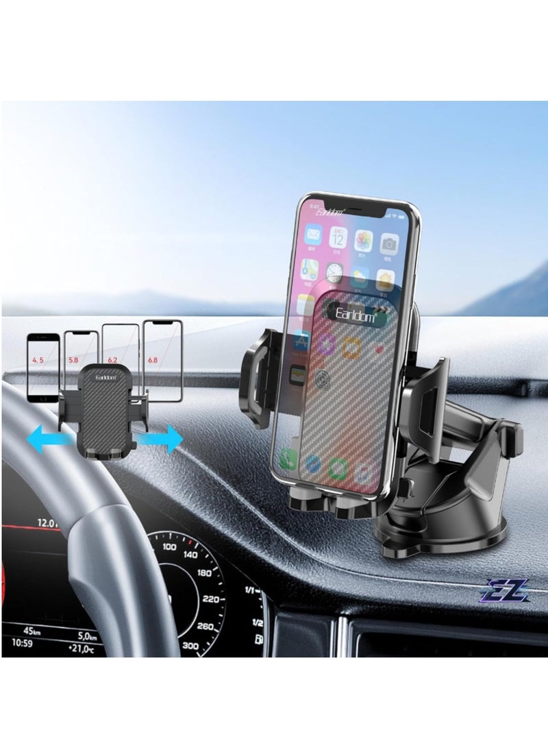 ELTRAZONE Universal Car Smartphone Holder – Adjustable and Secure Mount for Easy Hands-Free Use, Compatible with All Phones - Image 2