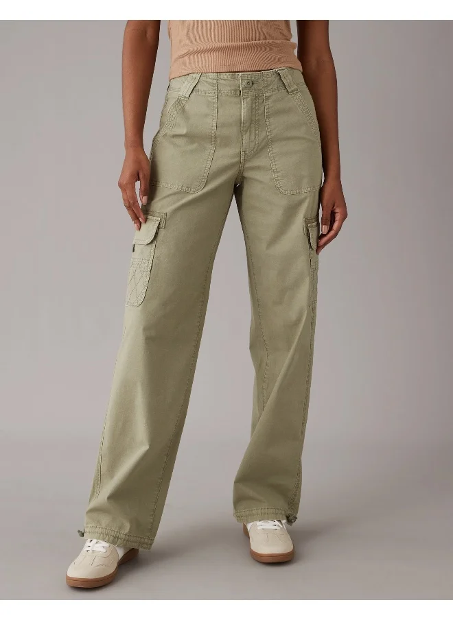 American Eagle High Waist Baggy Cargo Joggers