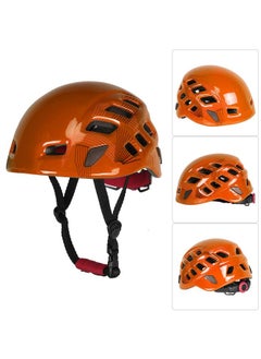 Thoraya Outdoor Sport Safety Helmet Adjustable Rock Climbing Head Protection Helmets(orange)  - Image 5