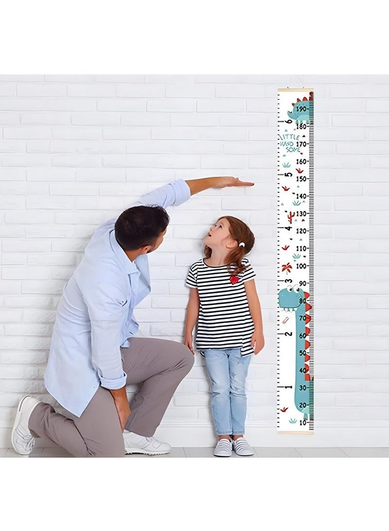 Height Chart Wall Decor for Kids, Hanging Growth Chart for Wall, Removable Height Measure Wall Decor for Kids Bedroom Decoration - Image 4
