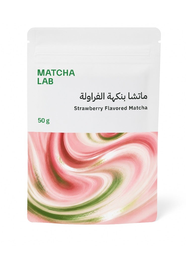 Matcha Lab Strawberry Flavored Matcha - Image 1