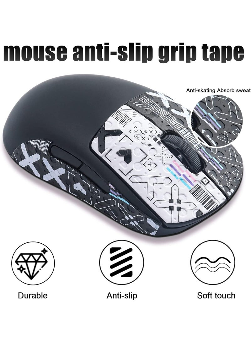 شريط تثبيت الماوس متوافق مع ماوس Logitech G Pro Superlight، ذاتي اللصق، مقطوع مسبقًا، مقاوم للعرق، طقم ترقية احترافي للماوس، للاعبين الأكثر تطلبًا - Image 5
