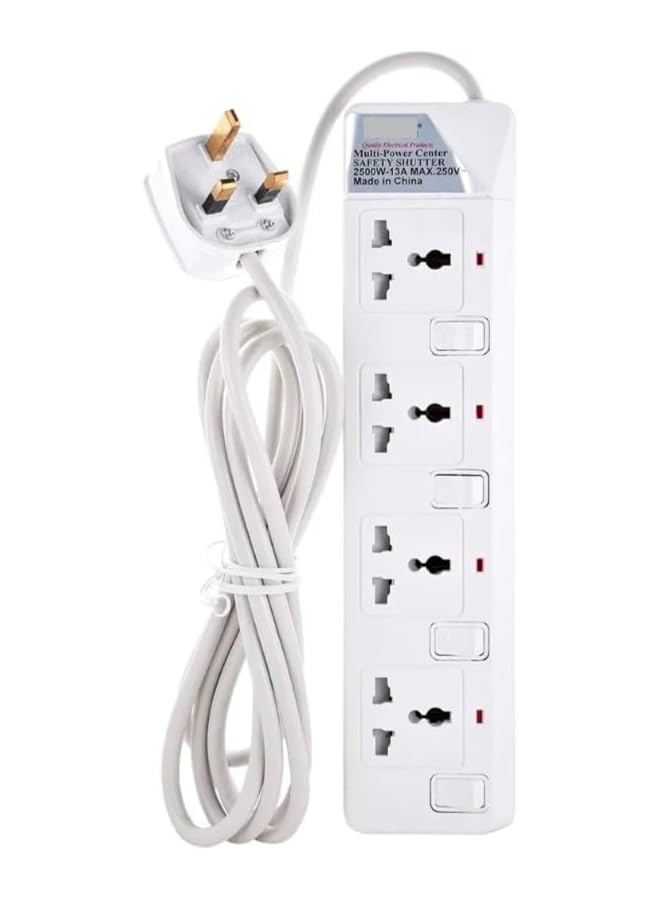 PROMASS Power Extension Cord Bar with 3 Metre Wire - Image 1