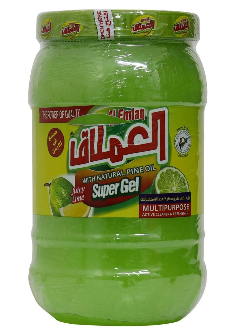 العملاق جل غسيل الأطباق الفائق برائحة الليمون العصير مع زيت الصنوبر الطبيعي 1 كجم