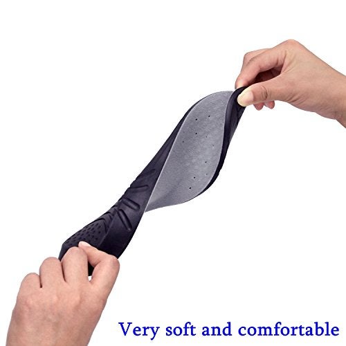 Amitataha Shoe Insoles, Memory Foam Insoles, Providing Excellent Shock Absorption and Cushioning for Feet Relief, Comfortable Insoles for Men and Women for Everyday Use, M [US M: 6.5-9/W: 7.5-10] - Image 5