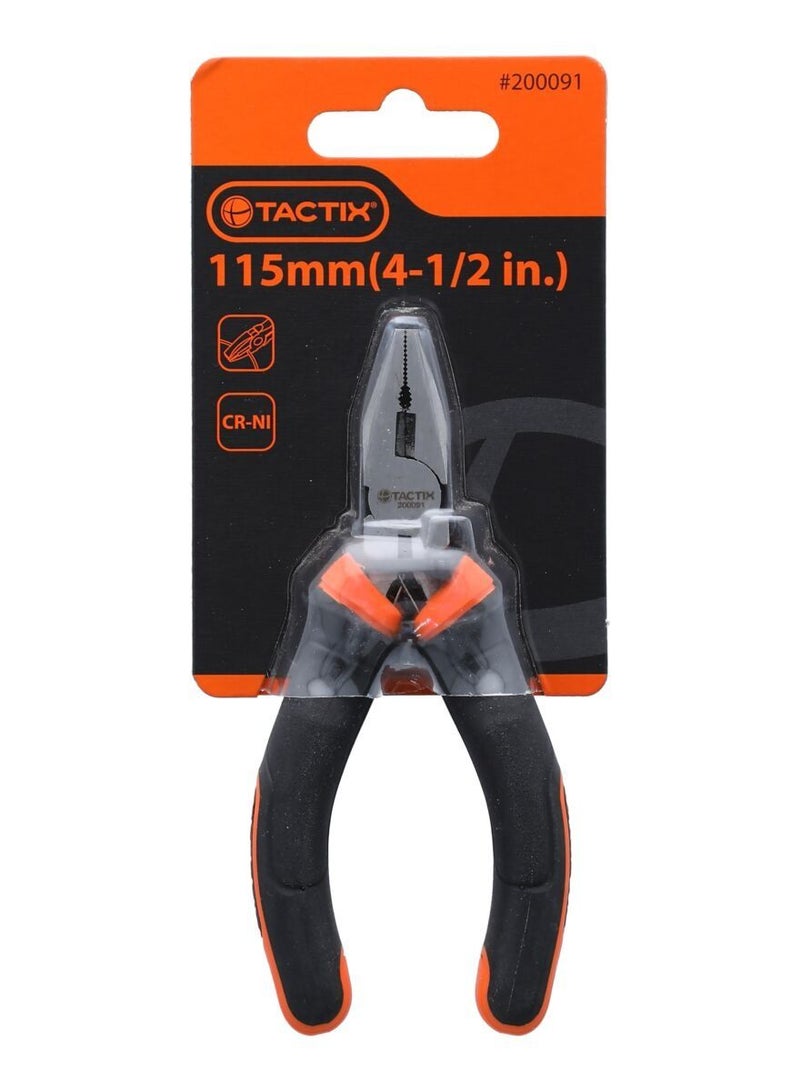 Tactix pliers linesman 4-1/2 in 115 mm mini