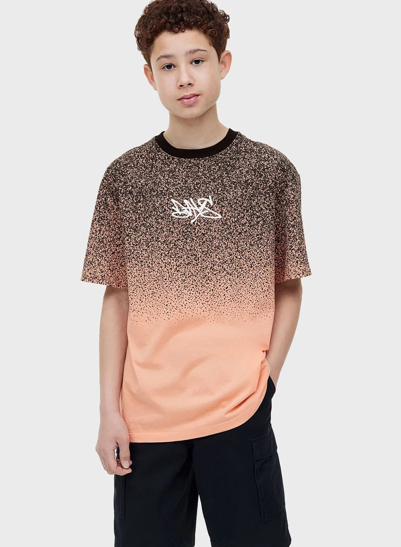 H&M Kids Color Block T-Shirt