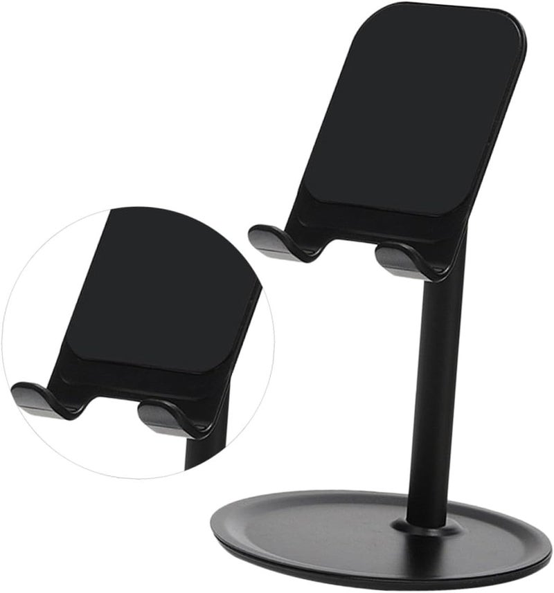 Adjustable Desktop Phone Bracket with Protective Silicone Anti-Slip Base Alloy Tablet Stand for Video Watching and Live Streaming Practical Flexible Holder for Home and Office Use - Image 2