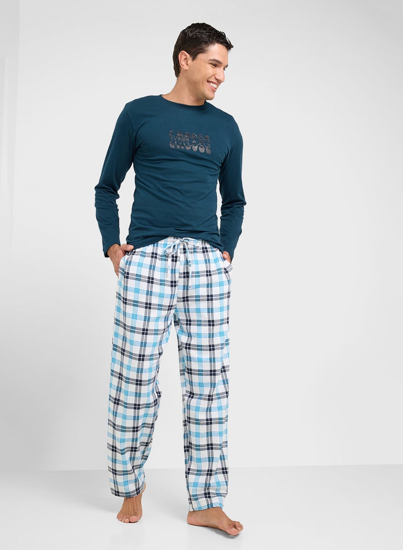 Seventy Five Nightwear T-Shirt & Pants Sets  - Image 5