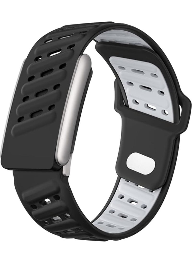 تمبو سوار سبورت فليكس سيليكون مُعدّل لجهاز هوب 5.0 ون & بيك - أنه سوار مقاوم للماء والعرق مع موصل على شكل حرف U - ملحق لياقة بدنية فاخر | غير متوافق مع الجيل الرابع - Image 1