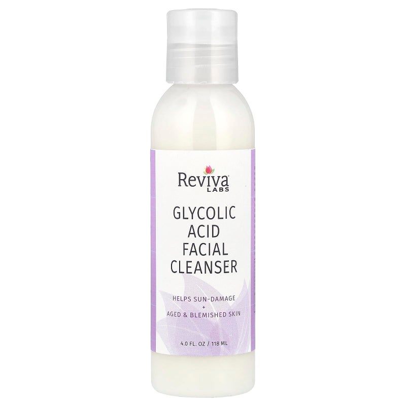 REVIVA LABS - Glycolic Acid Cleanser (4.oz) - Image 1