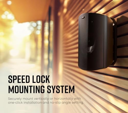 Polk Audio Atrium 8 SDI Flagship Outdoor Speaker (Black) - Use as Single Unit or Stereo Pair, Powerful Bass & Broad Sound Coverage, Withstands Extreme Weather & Temperature - Image 5