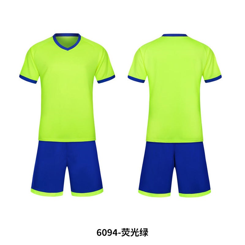 Special Offer Football Uniform Suit For Primary And Secondary School Students Training Competition Team Uniform Printed Number Breathable Quick-Drying Football Uniform - Image 1